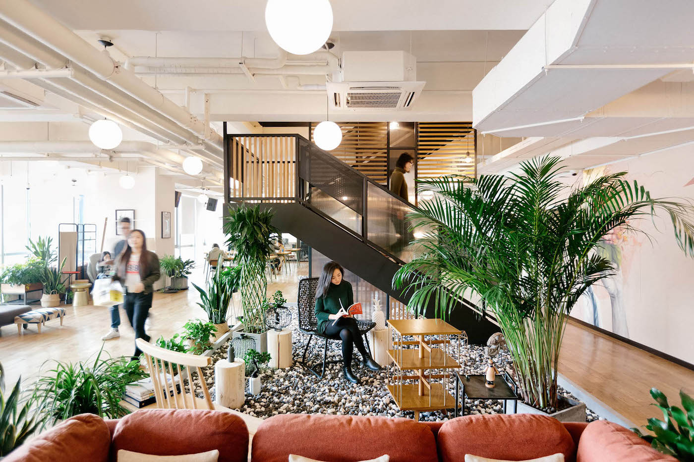 WeWork Ciyunsi di Beijing, Tiongkok. Foto oleh The We Company