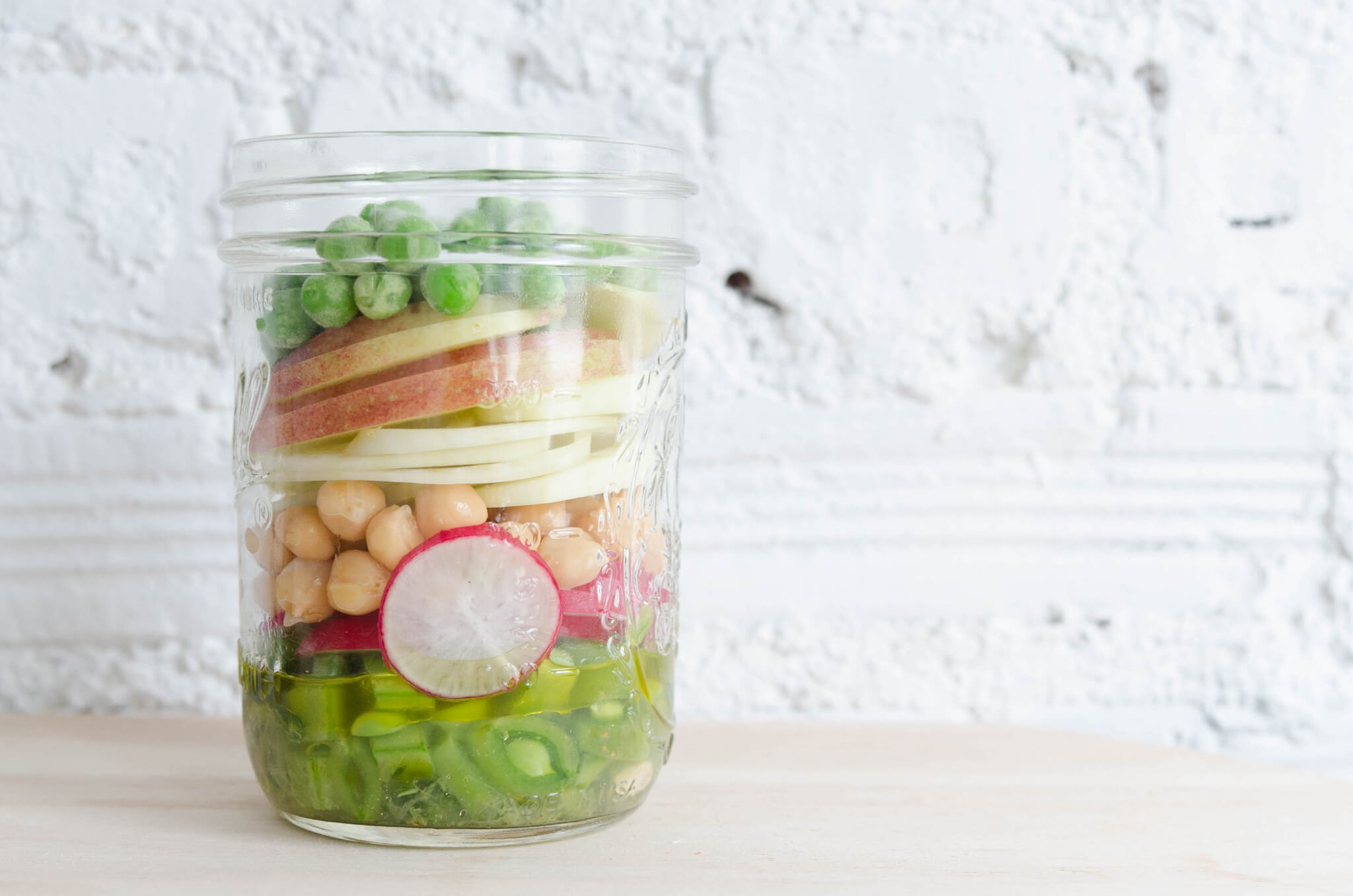 Salad in a jar