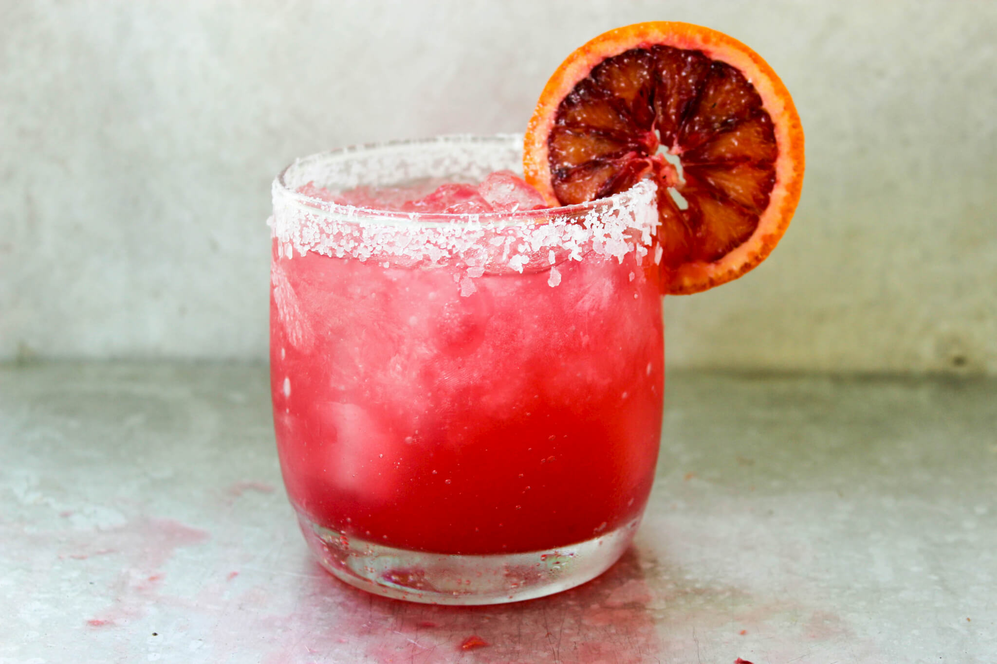 Blue Nectar Blood Orange and Habanero Margarita