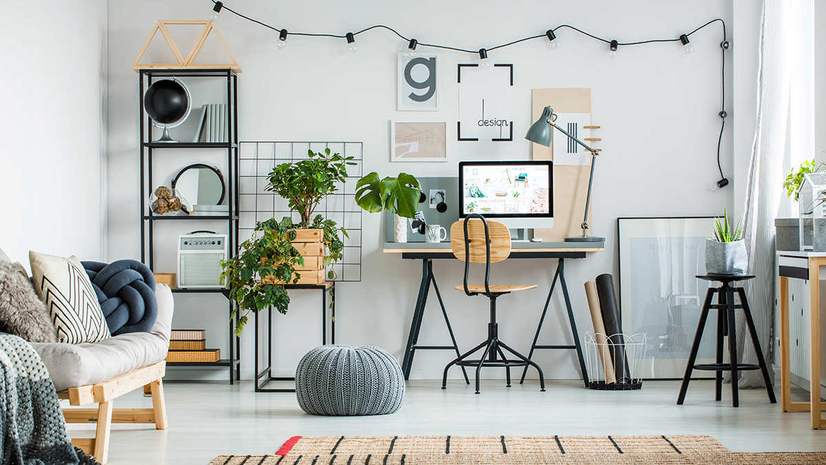 22 Space Saving Ideas for Small Home Office Storage