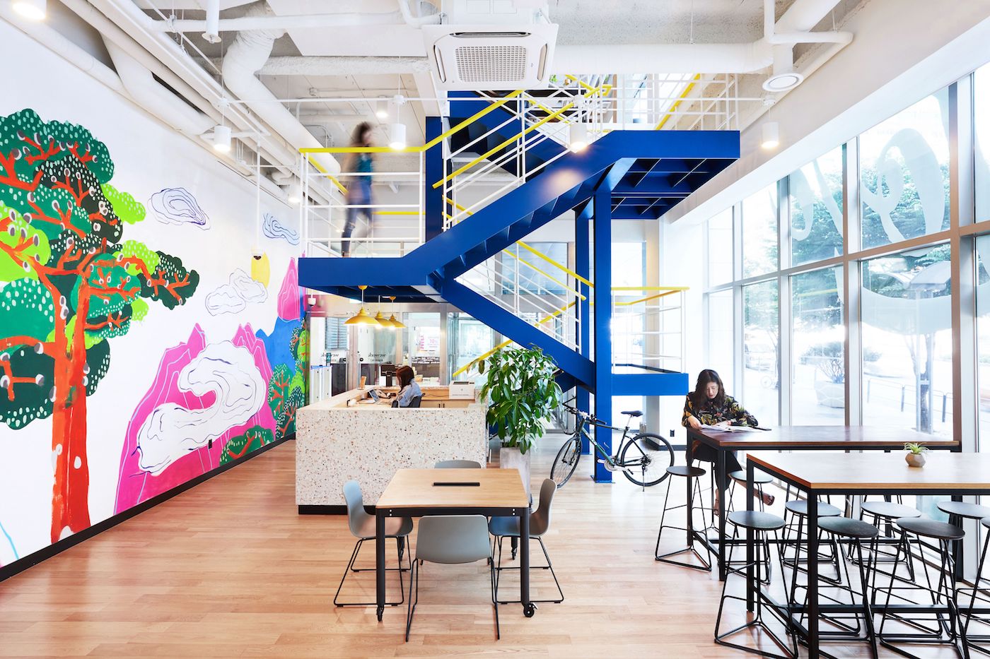 WeWork Seolleung i Seoul, Sør-Korea. Bilder av The We Company